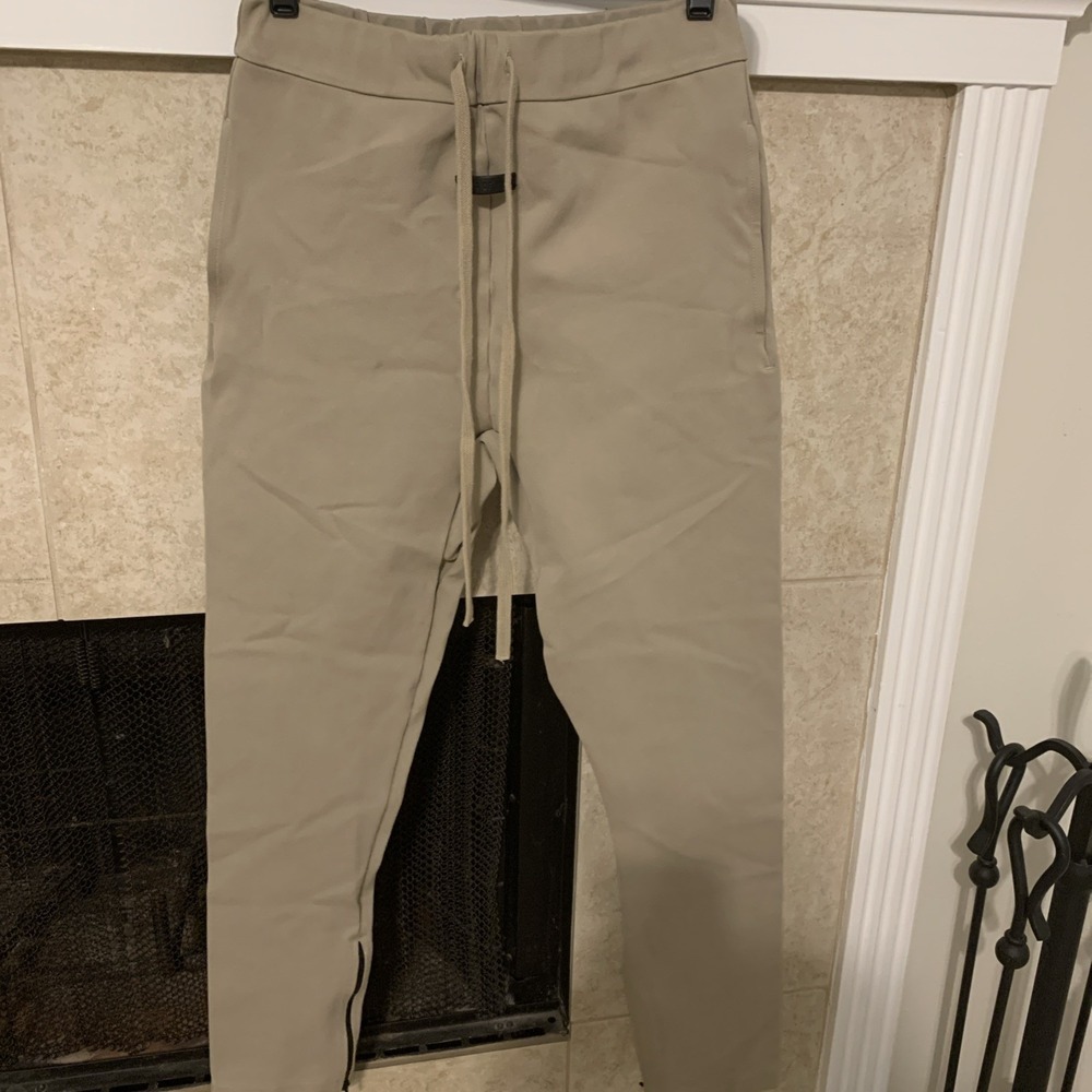 Fear Of God Sweatpants Sweats Pants Joggers RARE TAN COLOR Size Extra Small